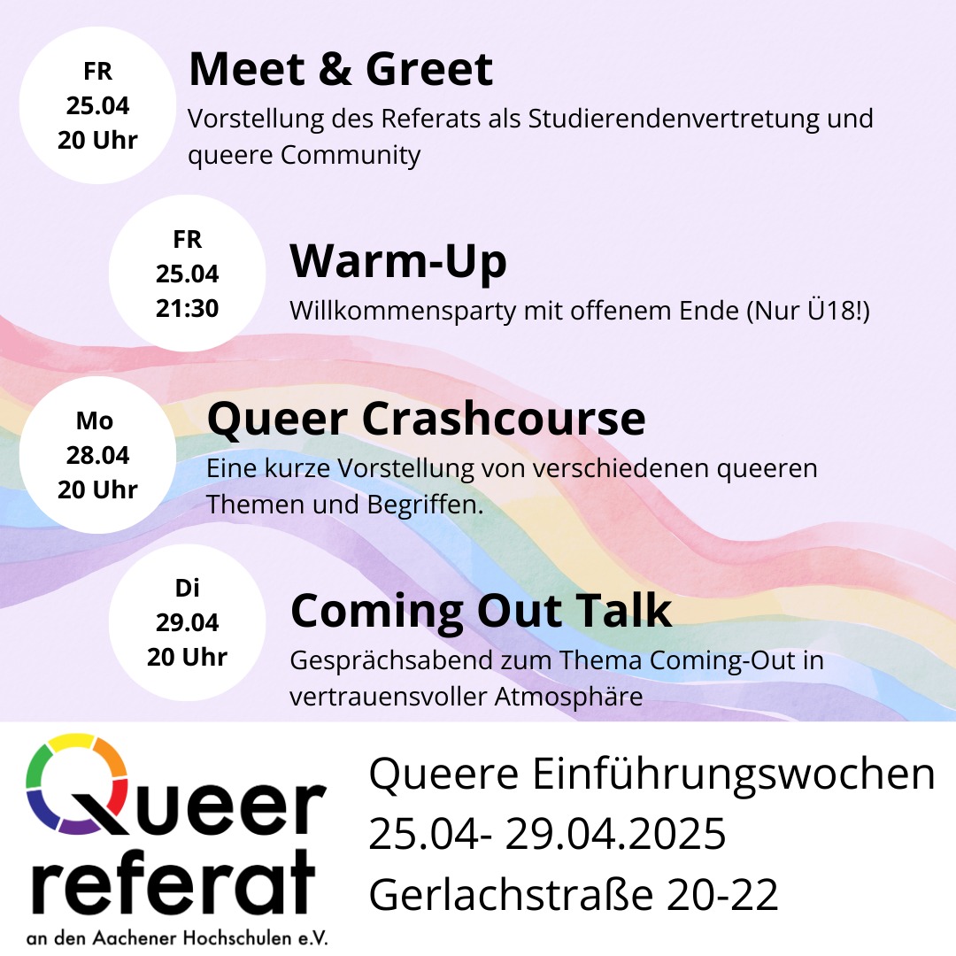 Queere Einführungswoche 2025